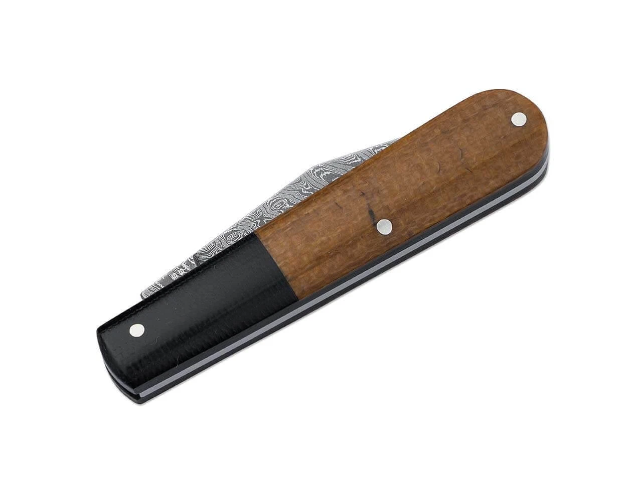 Barlow Integral Burlap Micarta Damast 2 Barlow Integral Burlap Micarta Damast – Bild 2