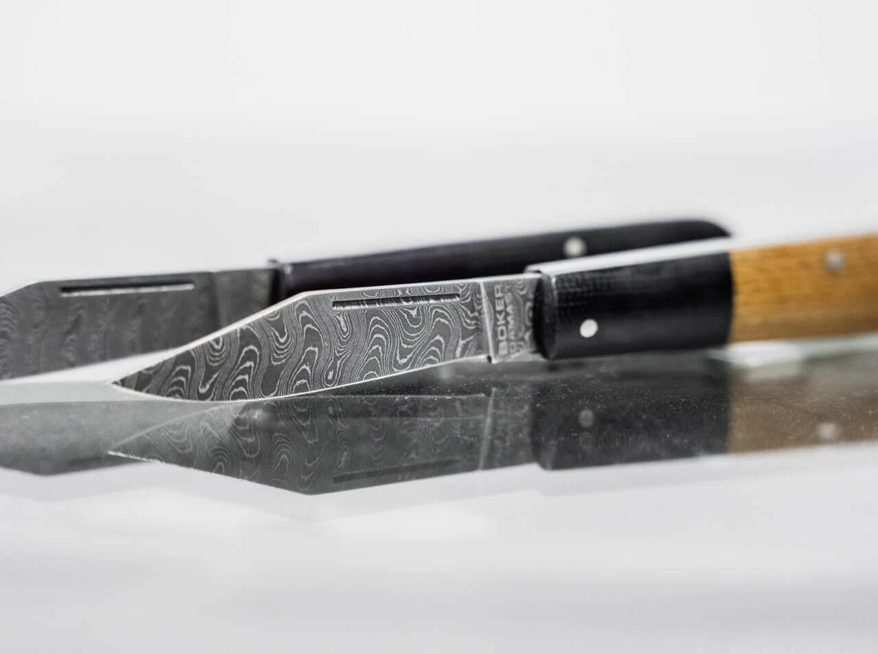 Barlow Integral Burlap Micarta Damast 5 Barlow Integral Burlap Micarta Damast – Bild 5