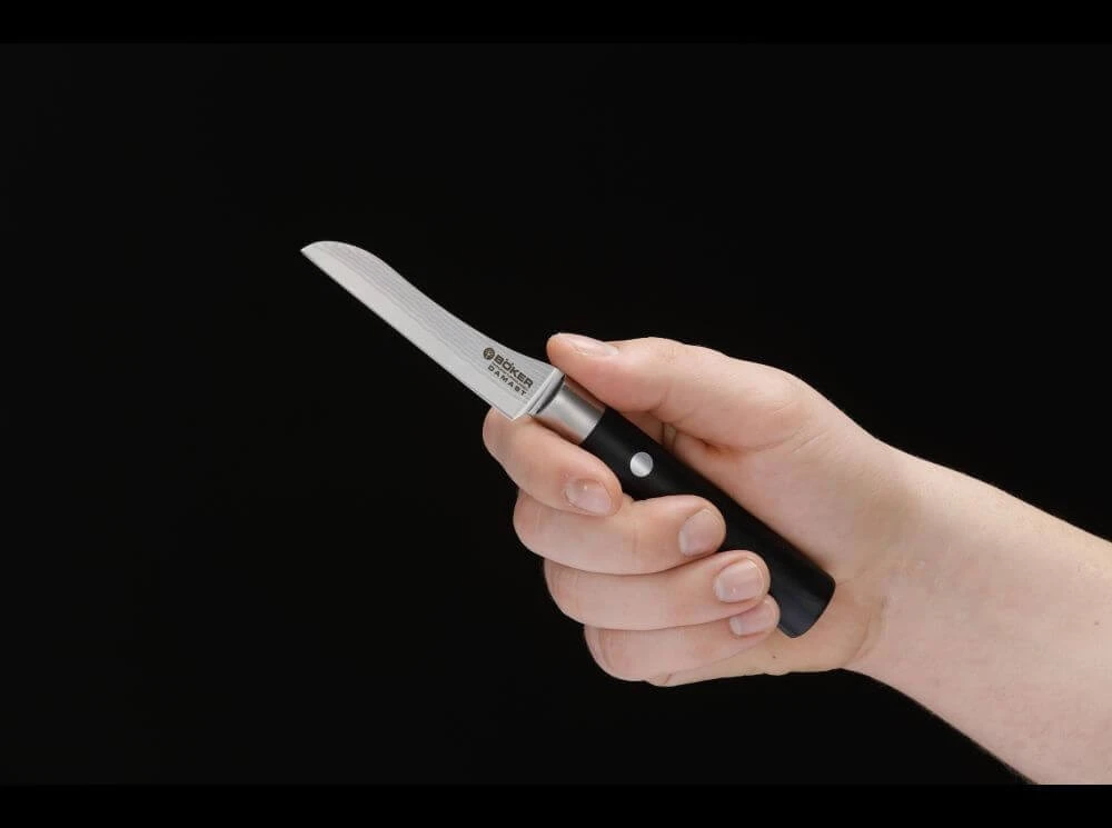Damast Black Gemüsemesser 2 Damast Black Gemüsemesser – Bild 2