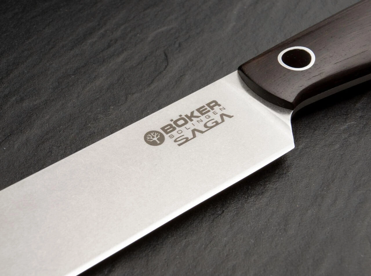 Saga Schinkenmesser Grenadill 3 Saga Schinkenmesser Grenadill – Bild 3