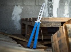 BHQ Balisong Trainer Blue -Messer Förderung boeker plus bhq balisong trainer blue 01bo714 4 1280x1280