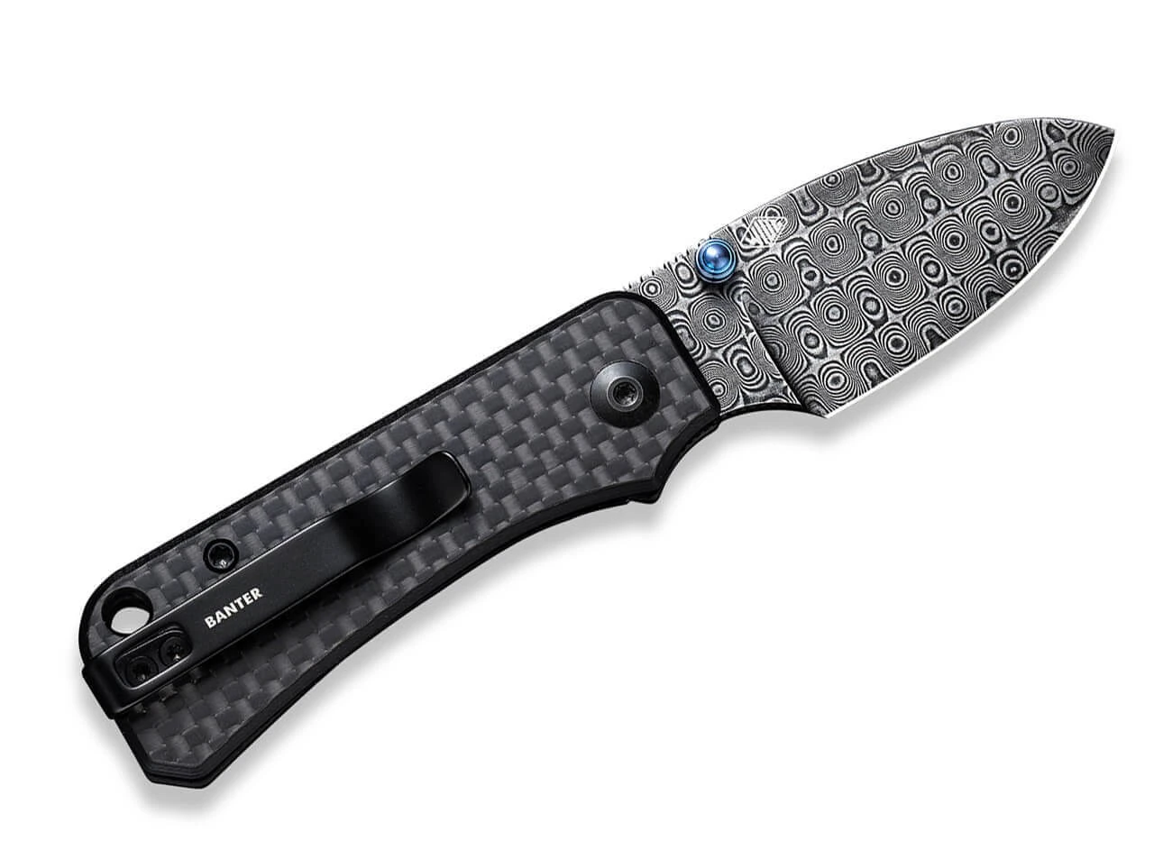 Baby Banter G10 CF Black Damascus 2 Baby Banter G10 CF Black Damascus – Bild 2