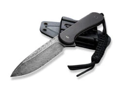 Fixed Blade Elementum Ebony Damascus -Messer Förderung civivi fixed blade elementum ebony damascus 02we044 5 1280x1280