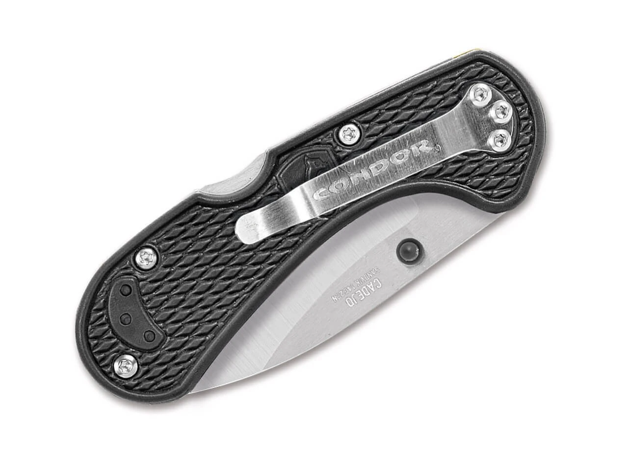 Condor Cadejo Drop Point Folder Black 3 Condor Cadejo Drop Point Folder Black – Bild 3