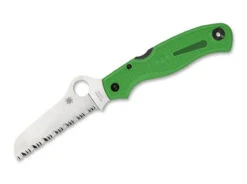 Spyderco Atlantic Salt Green Serrated
