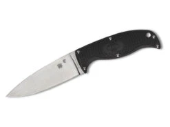 Spyderco Enuff 2 Black PlainEdge