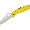 Spyderco Pacific Salt 2 Yellow Serrated