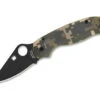Spyderco Para 3 Camo Black Blade