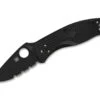 Spyderco Persistence Lightweight All Black CombinationEdge