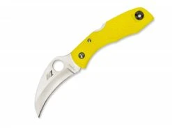 Spyderco Tasman Salt H1 Plain Yellow