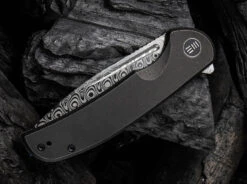 Beacon Damascus Titanium Black -Messer Förderung we knife beacon damascus titanium black 01we715dam 3 1280x1280