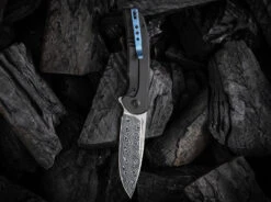 Beacon Damascus Titanium Black -Messer Förderung we knife beacon damascus titanium black 01we715dam 9 1280x1280